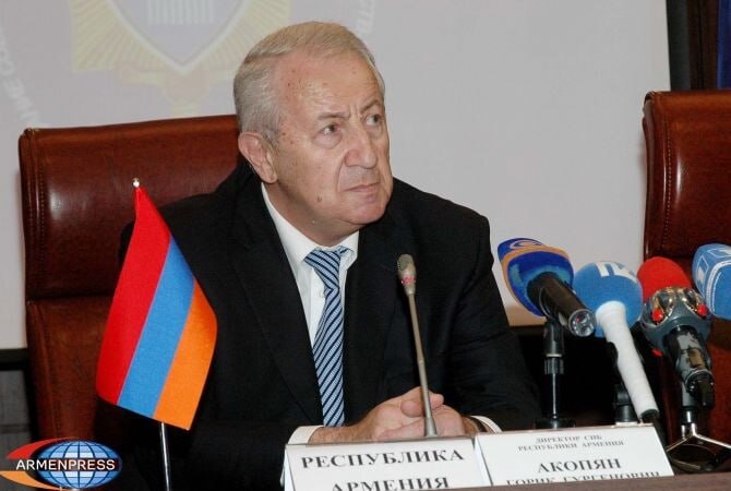 Прокурор возбудил уголовное преследование против экс-директора СНБ Горика Акопяна по делу о событиях 1–2 марта 2008 года в Ереване