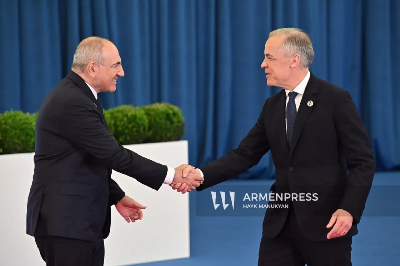 Марк Карни поздравил Пашиняна с победой на выборах и призвал углублять партнерство Канады и Армении