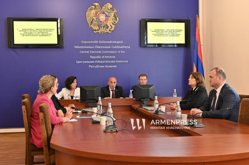 ЦИК Армении: нарушений, повлиявших на результаты выборов 7 июня, не было