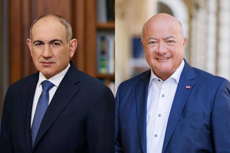 Штокер поздравил Пашиняна: Австрия поддерживает Армению на пути в ЕС