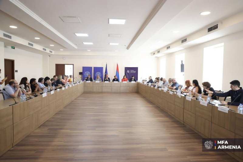 Круглый стол по запуску EUPM Armenia в Ереване с участием представителей МИД Армении и ЕС