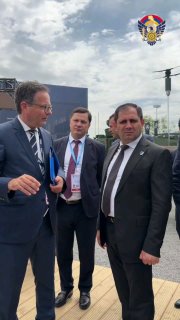 Сурен Папикян обсудил оборонное сотрудничество с французскими компаниями KNDS и Airbus в Париже