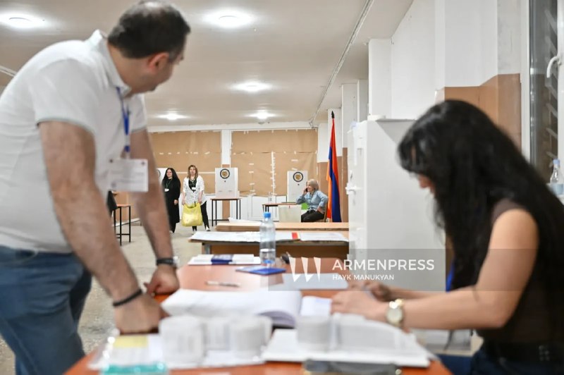 ЦИК Армении опубликовала протоколы выборов 7 июня: «Процветающая Армения» близка к порогу