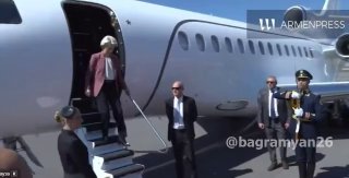 Урсула фон дер Ляйен прибыла в Ереван с рабочим визитом