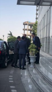 Министр ТУИ Давид Худатян и министр энергетики Ирана Аббас Алиабади провели встречу